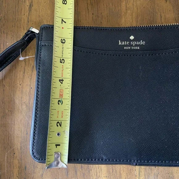 NWOT Kate Spade Rory Crossbody Black Saffiano Leather - Picture 7 of 9